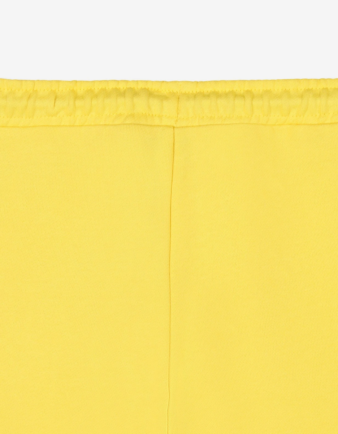 Girls Daisy Print Shorts in Yellow