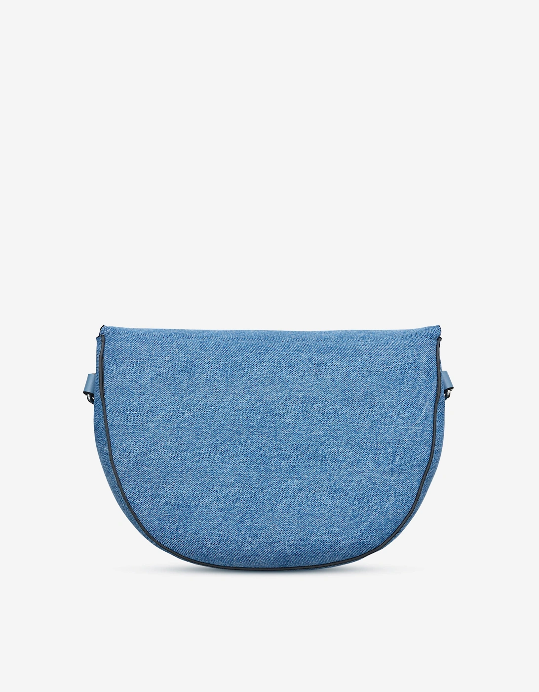 Bigs Denim Flap Bag in Blue (24.5cm)