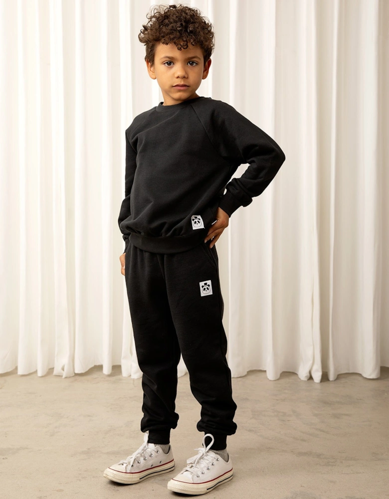 Kids Basic Joggers in Black