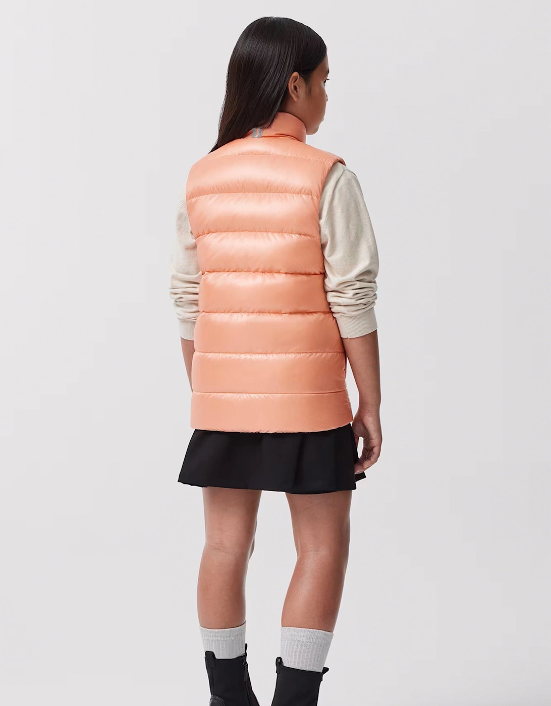 Girls Down Padded Crofton Gilet in Pink