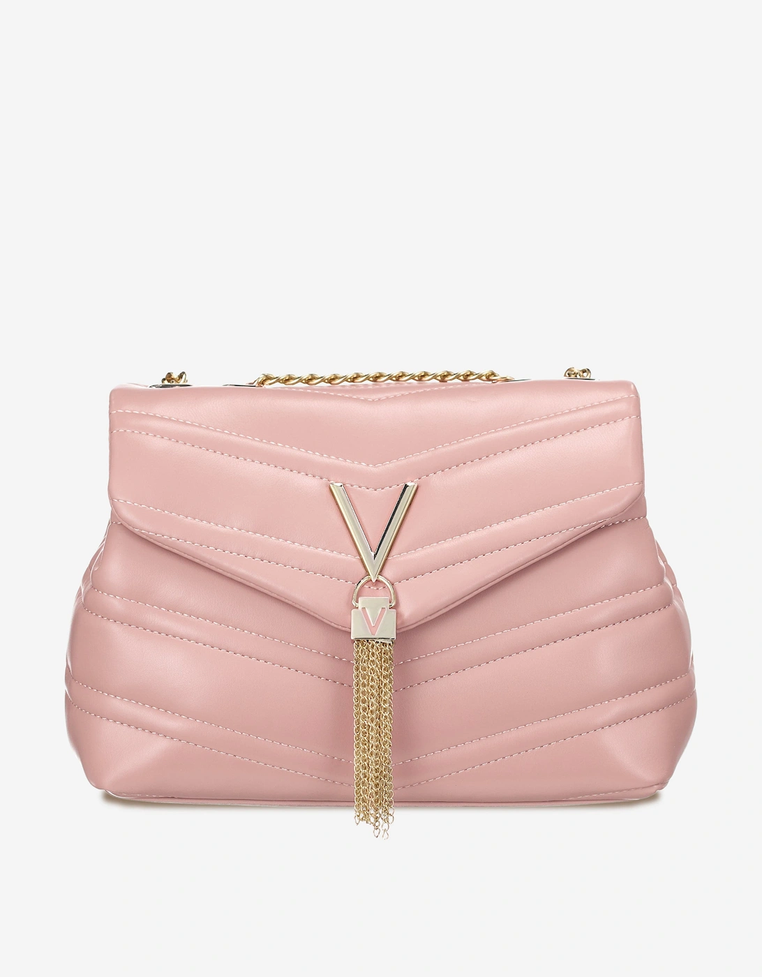 Girl's Valentino Privilege Flap Bag In Pink (23cm) - Size, One Size,