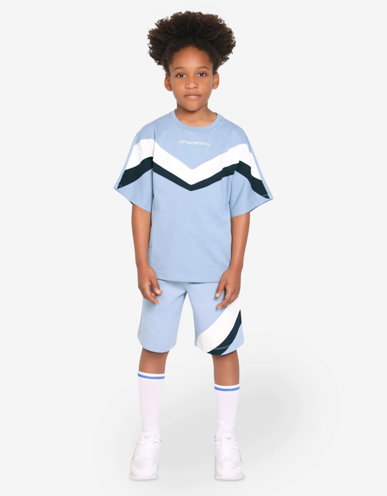 Boys Bermuda Shorts In Blue