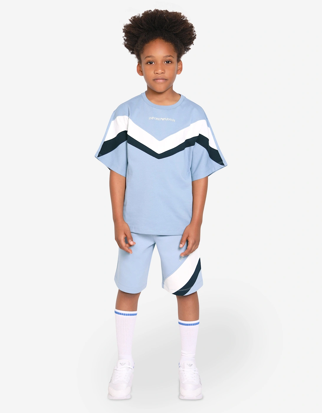 Boys Bermuda Shorts In Blue