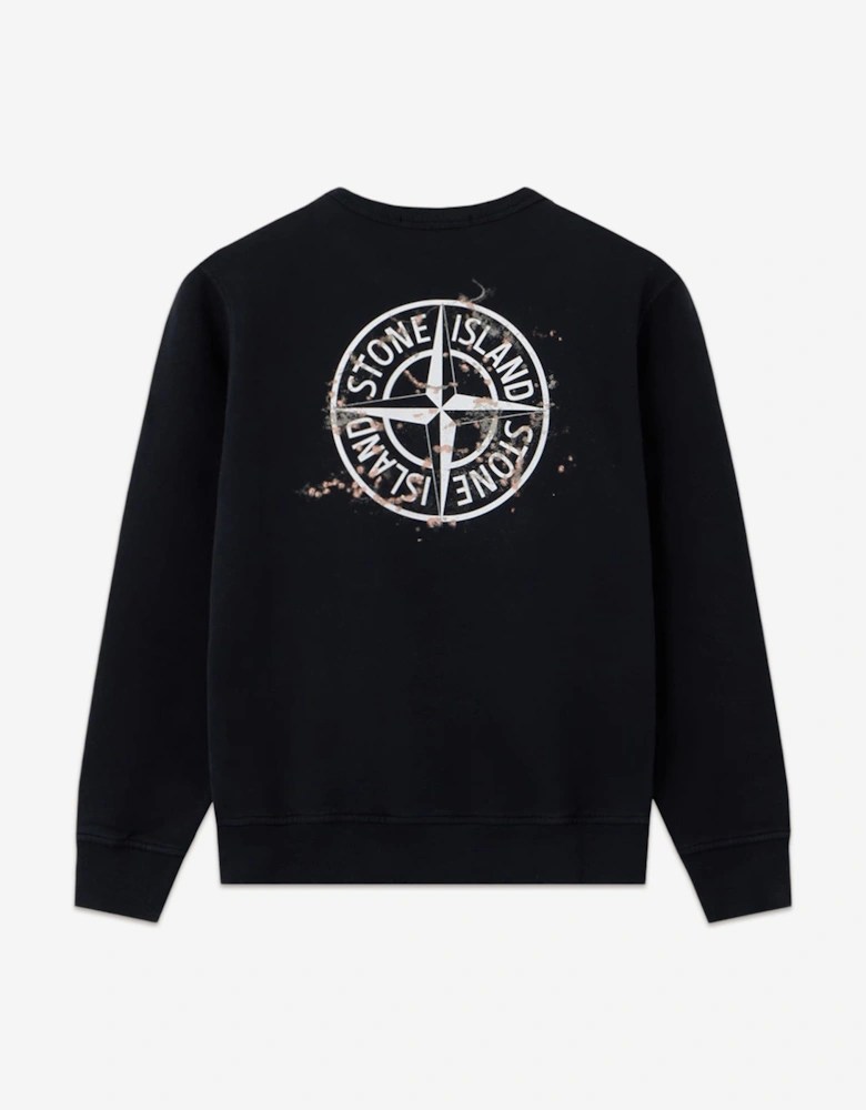 Boys Logo Sweatshirt in Black