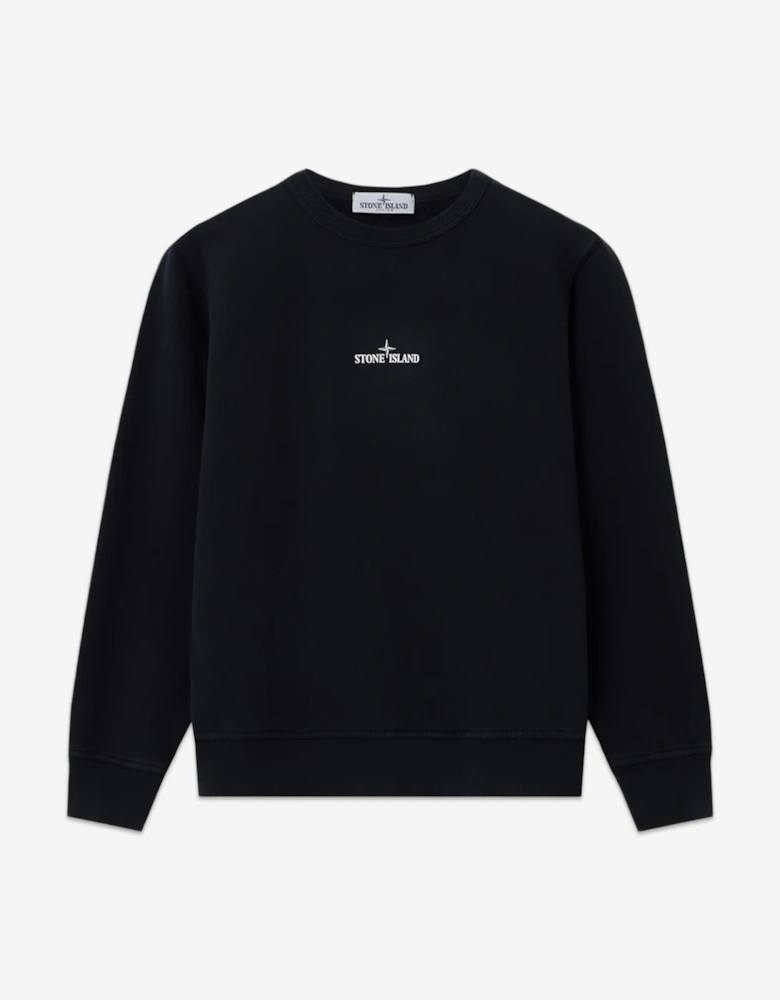 Boys Logo Sweatshirt in Black
