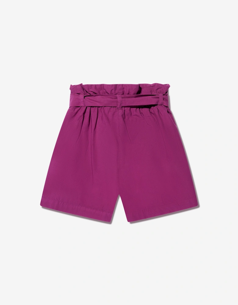 Girls Nath Shorts in Violet