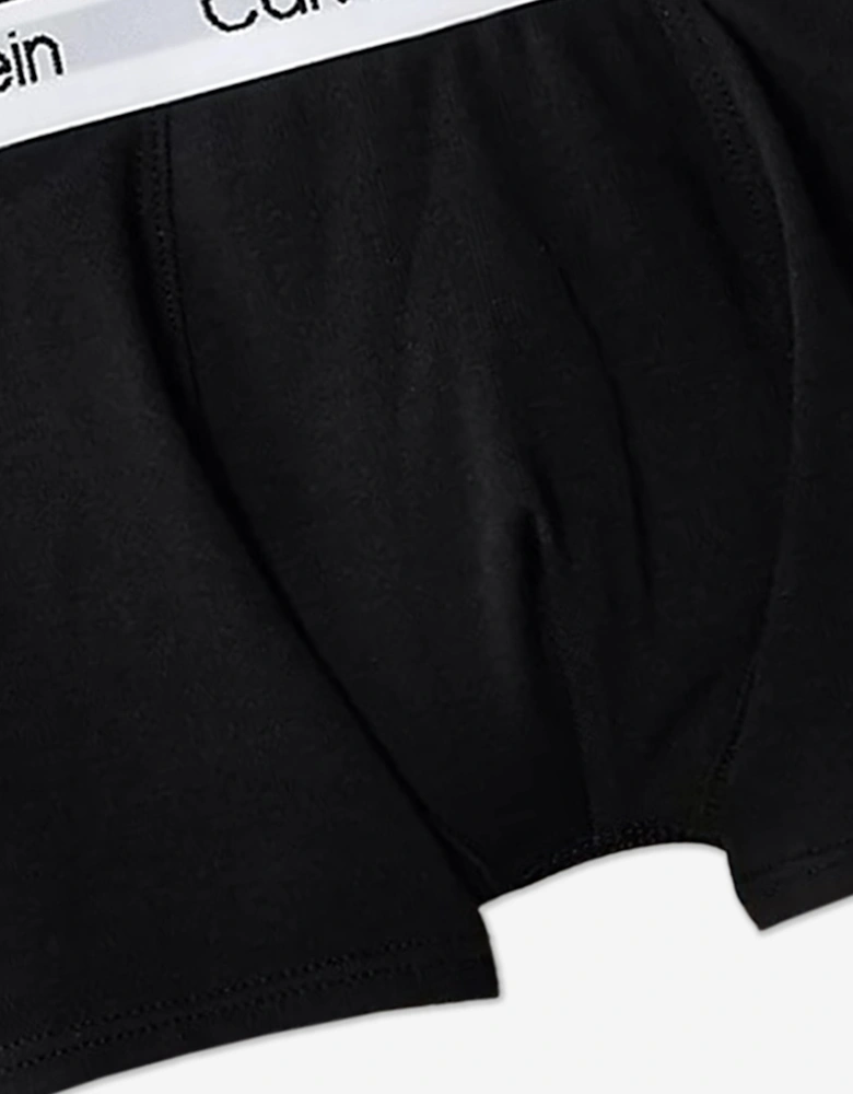 Boys 3 Pack Boxer Shorts Set in Black