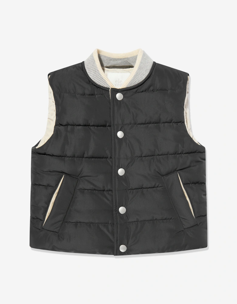 Boys Quilted Gilet in Blue