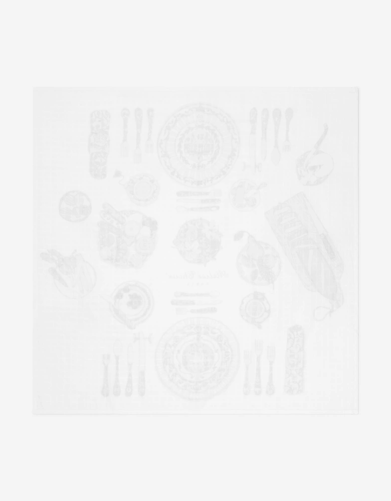 Baby Bon Appétit Swaddle in White (100cm)
