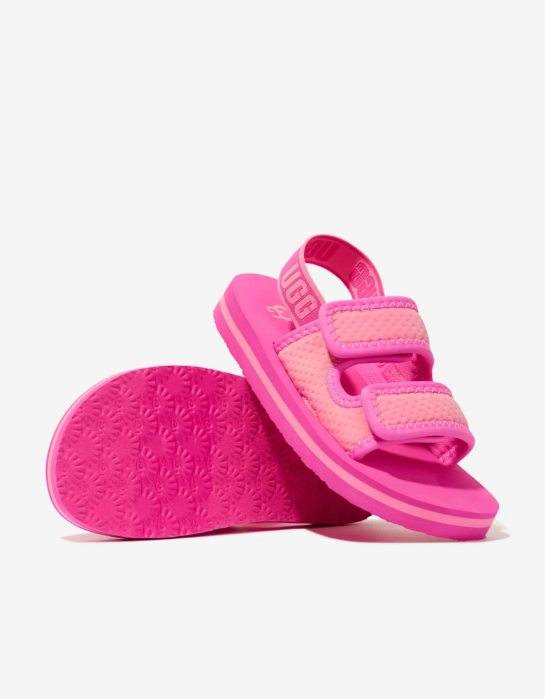 Girls Lennon Slingback Sandals in Pink