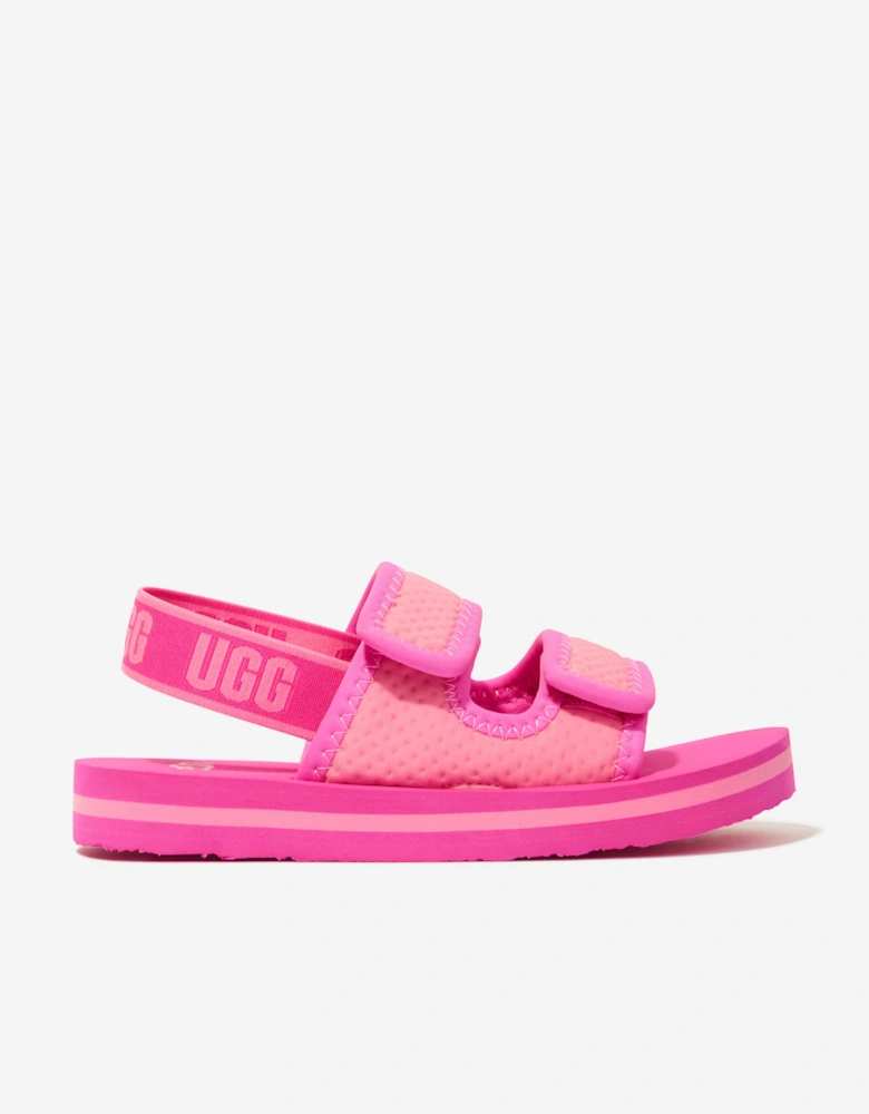 Girls Lennon Slingback Sandals in Pink