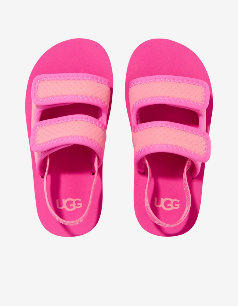 Girls Lennon Slingback Sandals in Pink