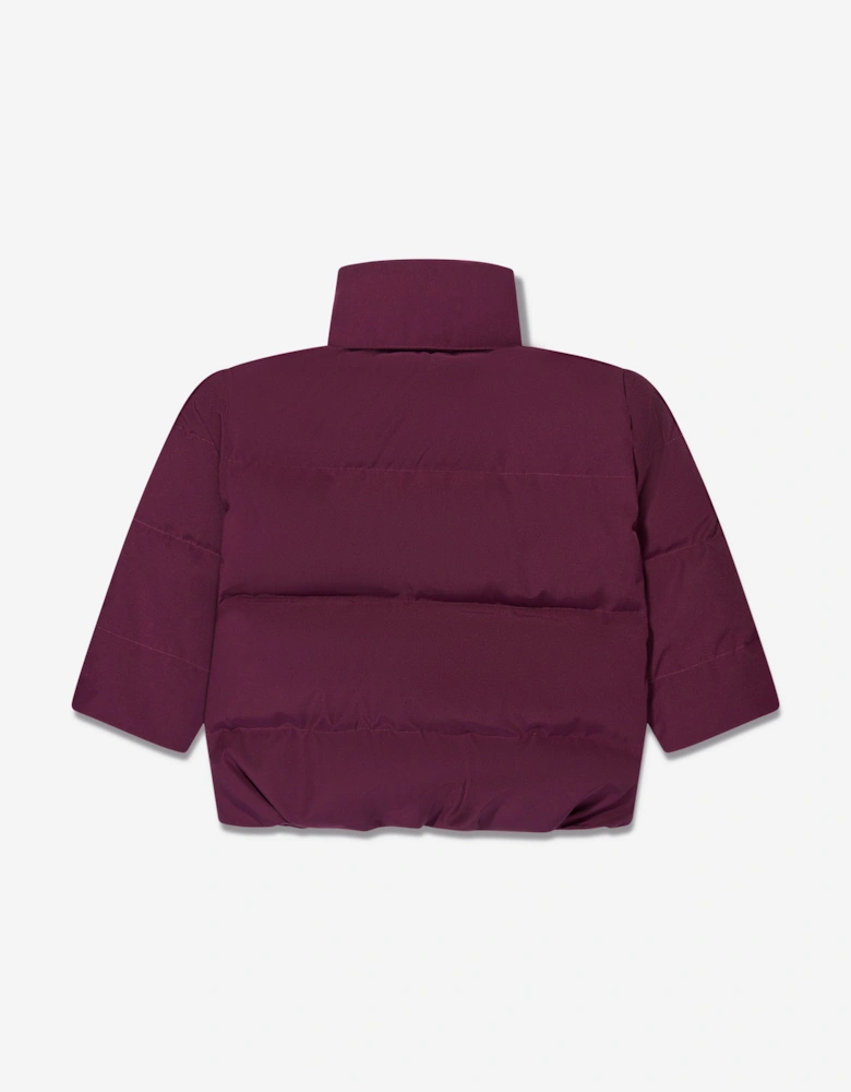 Kids Benji Puffer Jacket in Red