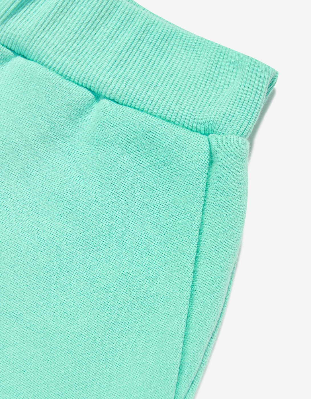 Kids Jersey Shorts in Green