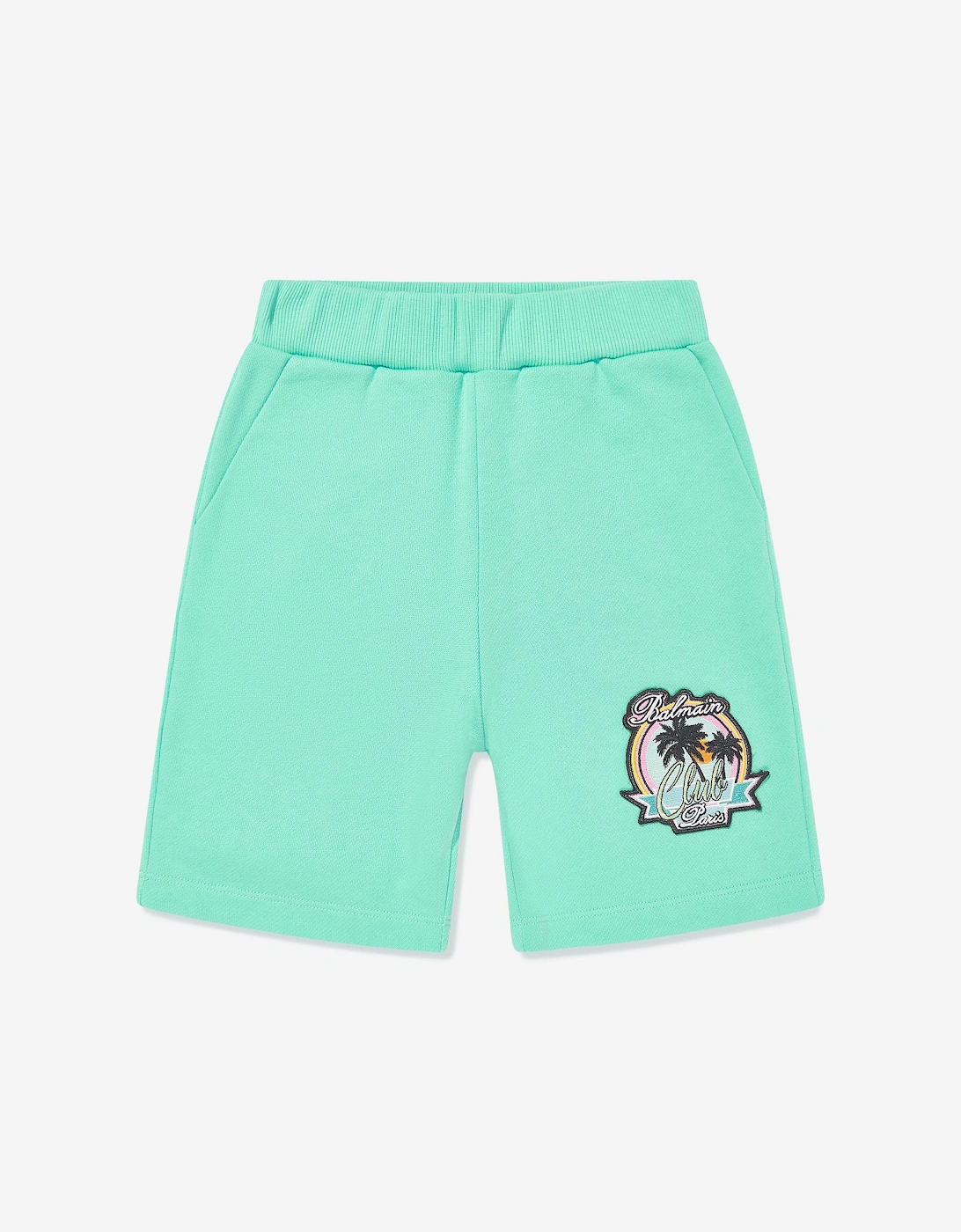 Kids Jersey Shorts in Green, 5 of 4