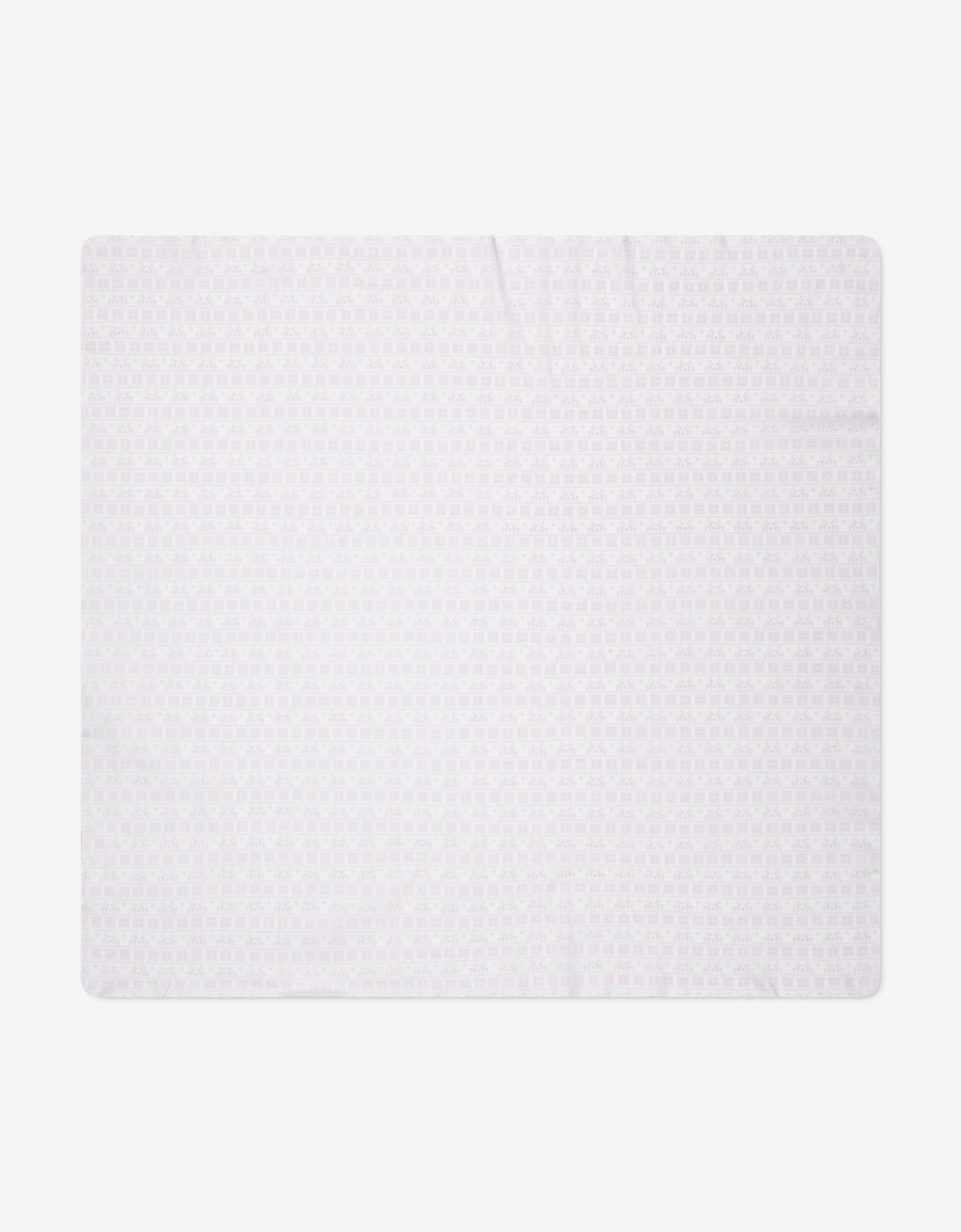 Baby Fair Isle Swaddle Blanket in Red
