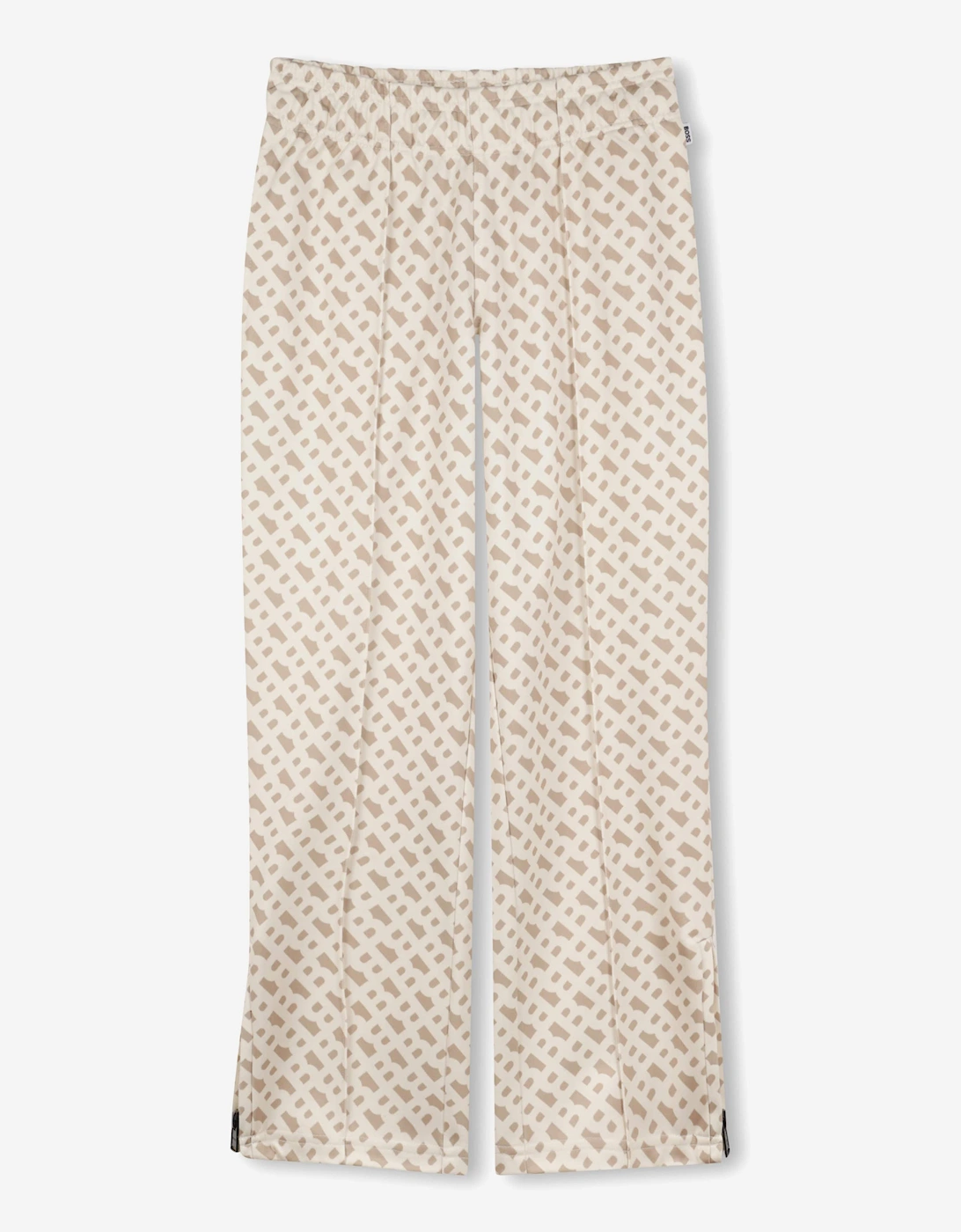 BOSS Boys Monogram Jogging Pants in Beige, 5 of 4
