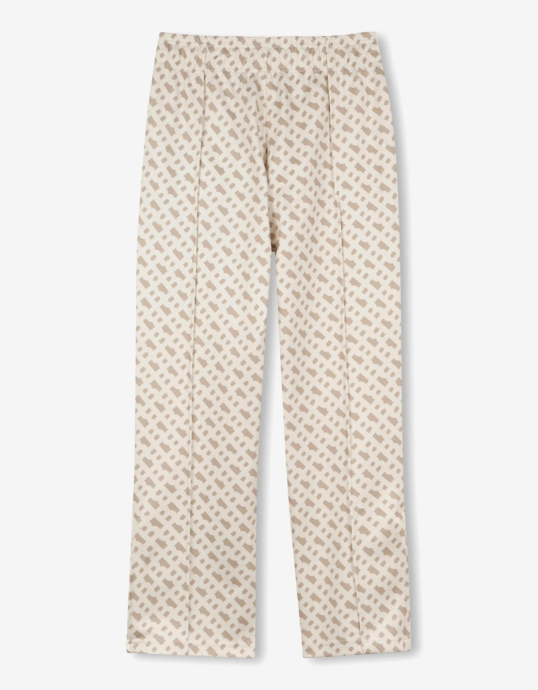 BOSS Boys Monogram Jogging Pants in Beige