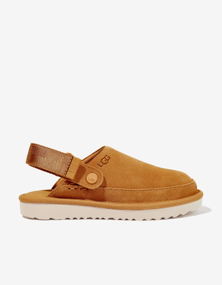 Girls Goldenstar Clogs in Brown