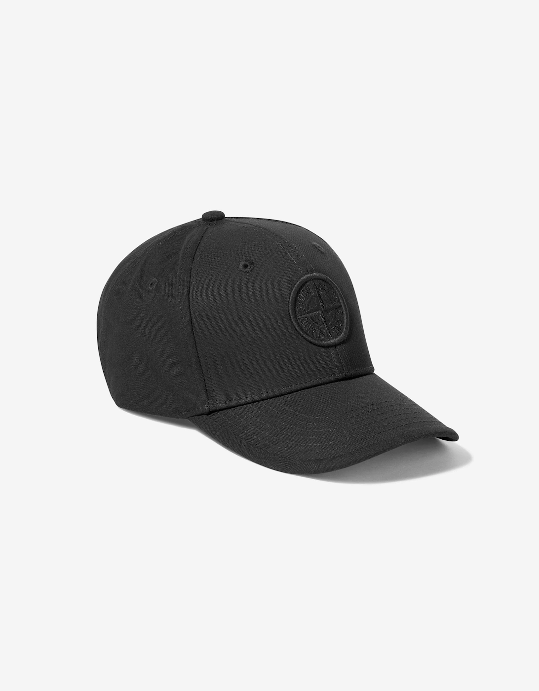 Boys Compass Logo Cap in Black, 5 of 4