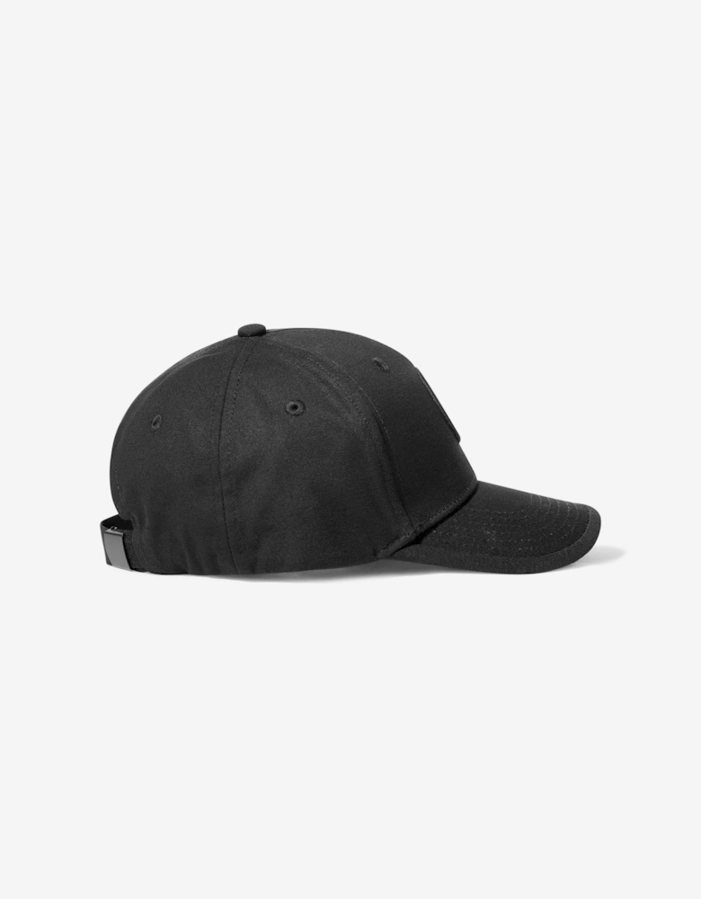Boys Compass Logo Cap in Black