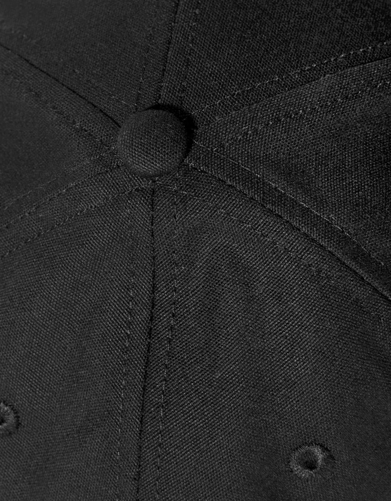 Boys Compass Logo Cap in Black