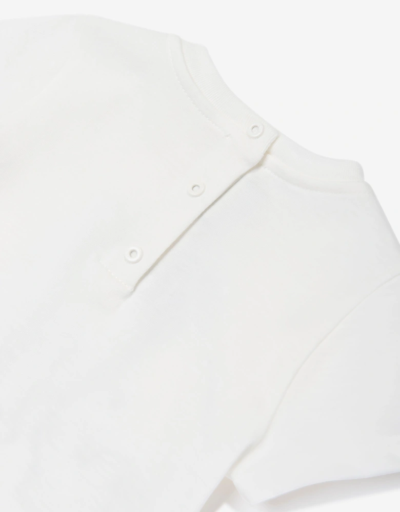 Baby Animal Logo T-Shirt in White
