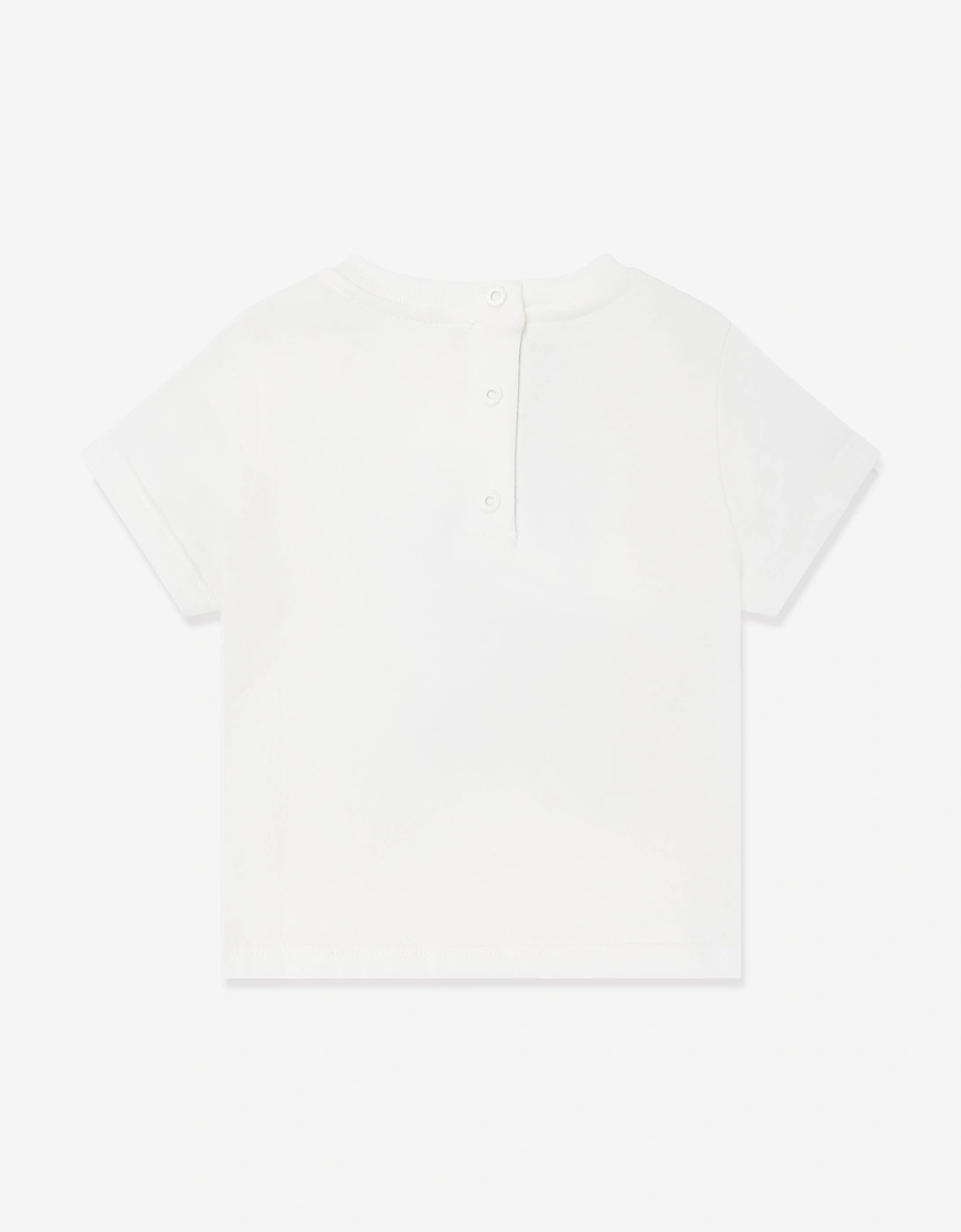 Baby Animal Logo T-Shirt in White