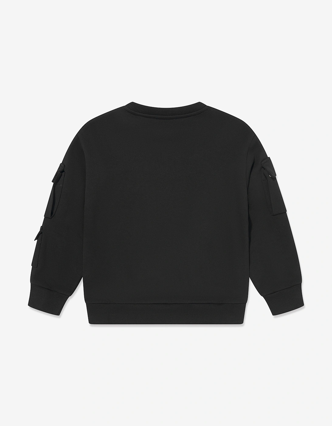 Boys Logo Sweatshirt in Black