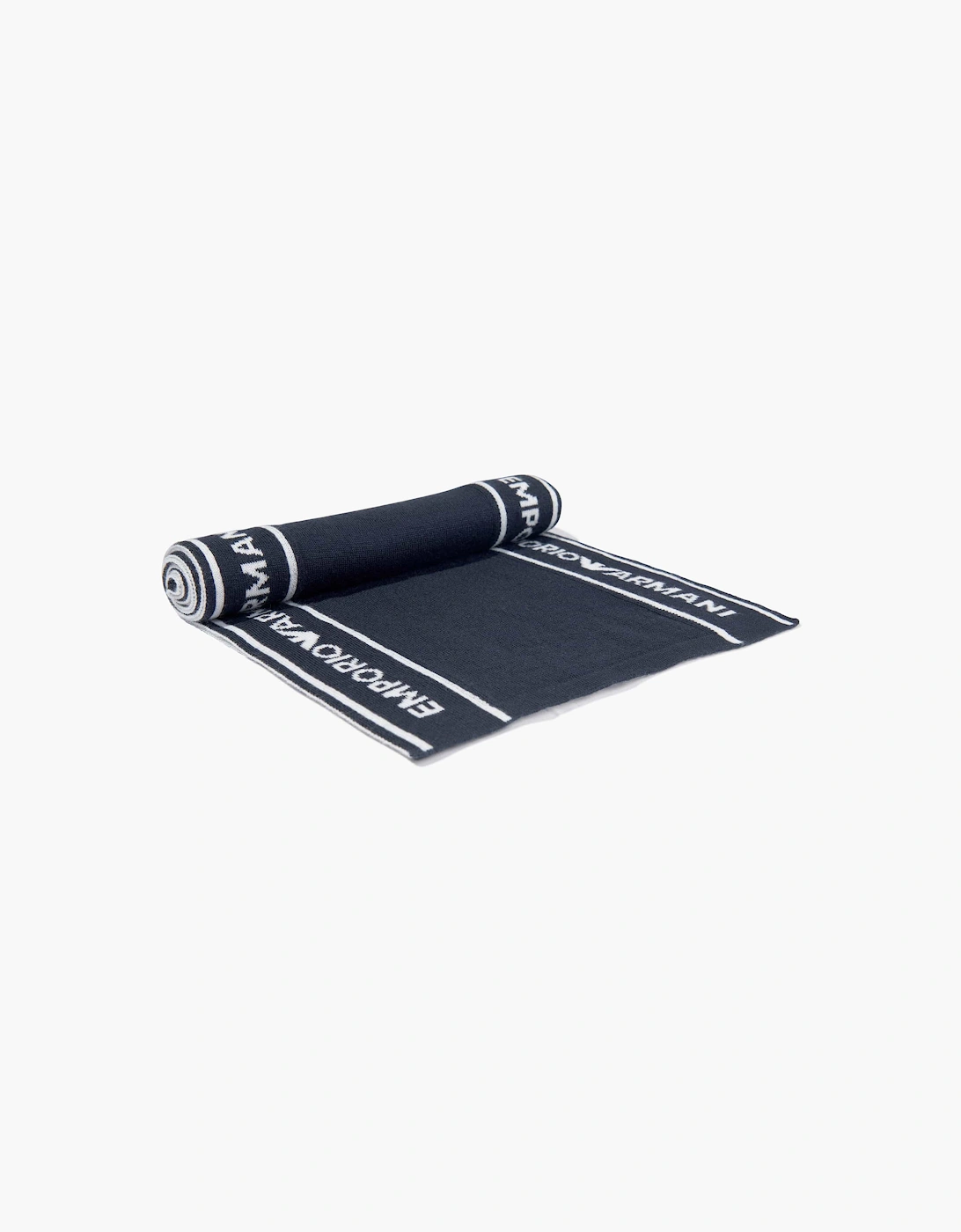Boys Logo Scarf in Navy