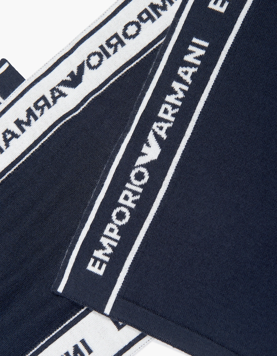 Boys Logo Scarf in Navy