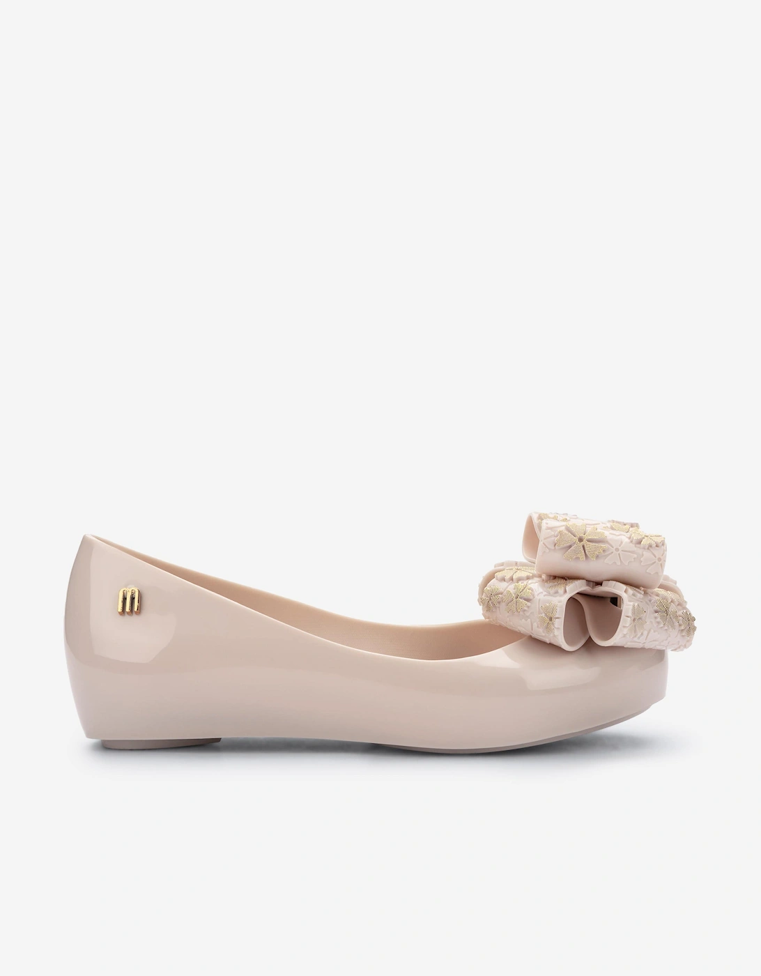 Girls Ultragirl Sweet XI Ballerinas in Beige, 4 of 3