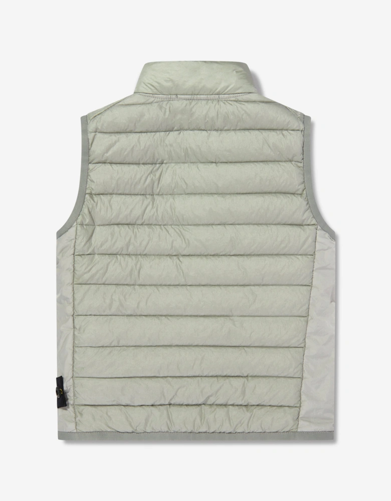 Boys Padded Gilet in Grey