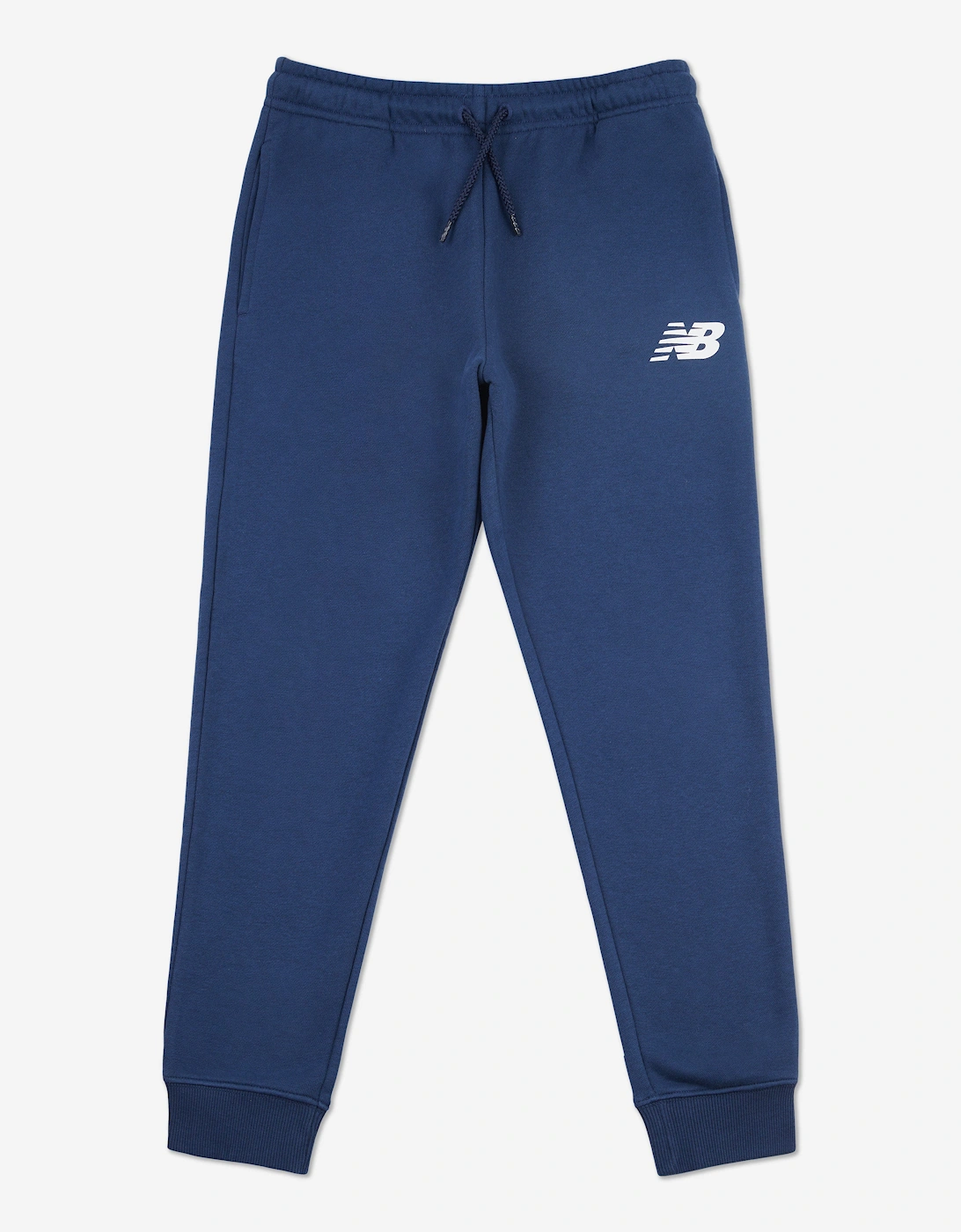Boys Brush Back Stacked Logo Joggers in Navy, 5 of 4