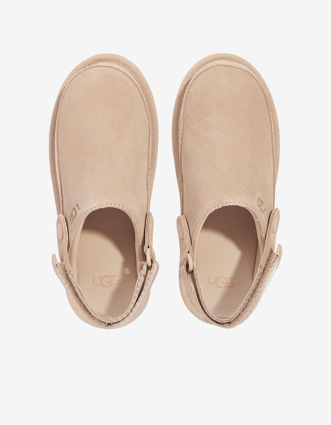 Kids Goldenstar Clog in Beige