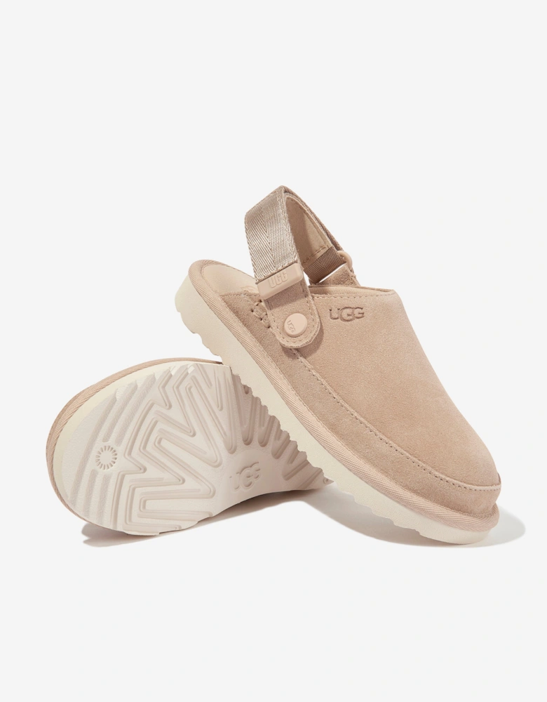 Kids Goldenstar Clog in Beige