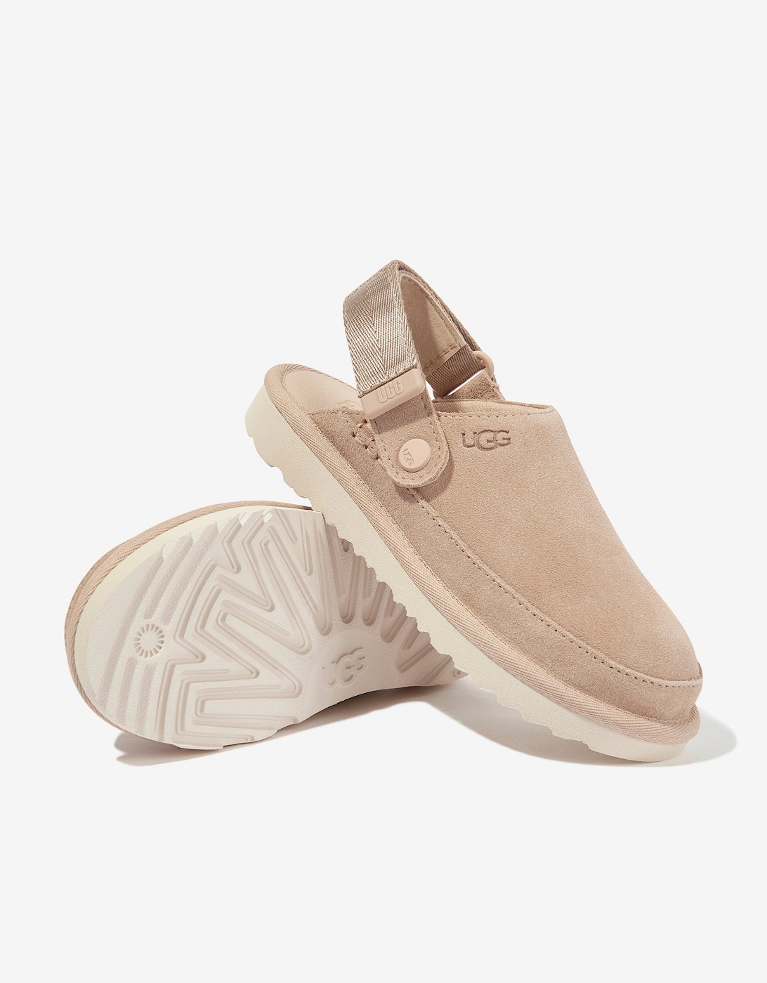 Kids Goldenstar Clog in Beige