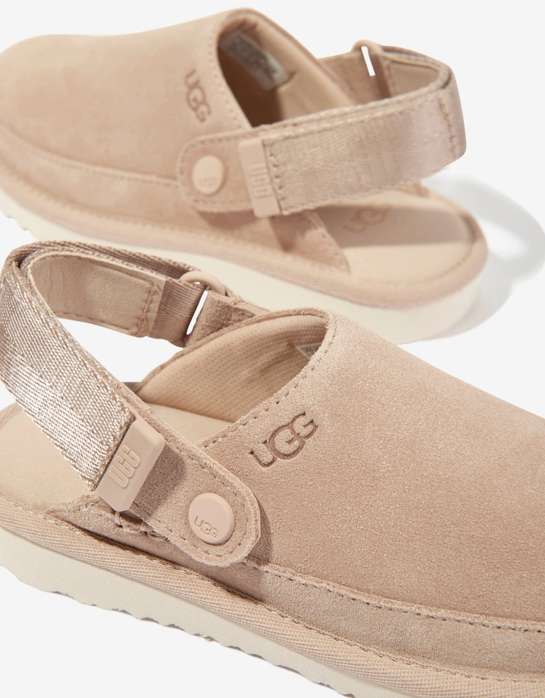 Kids Goldenstar Clog in Beige
