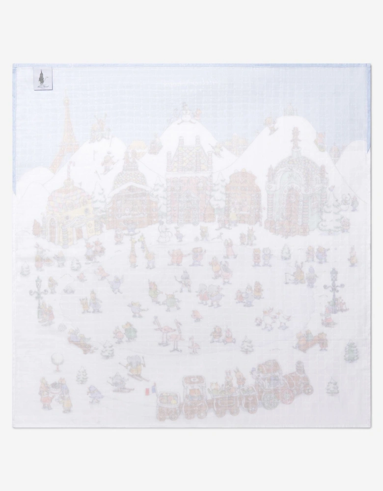 Baby Winter Wonderland Swaddle in Multicolour (100cm)