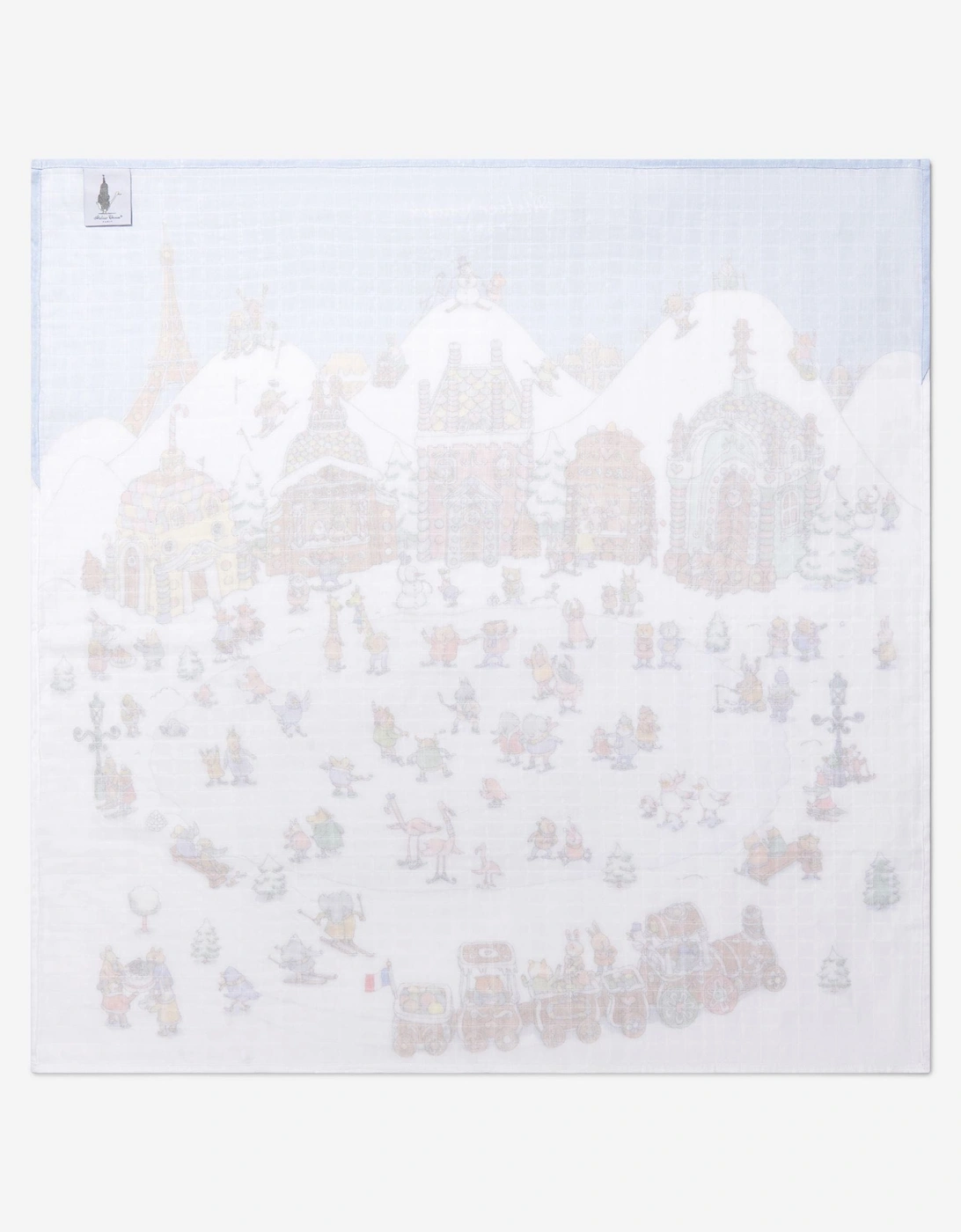 Baby Winter Wonderland Swaddle in Multicolour (100cm)