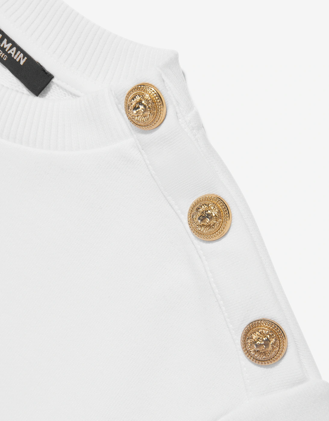 Kids Logo Sweatshirt in White