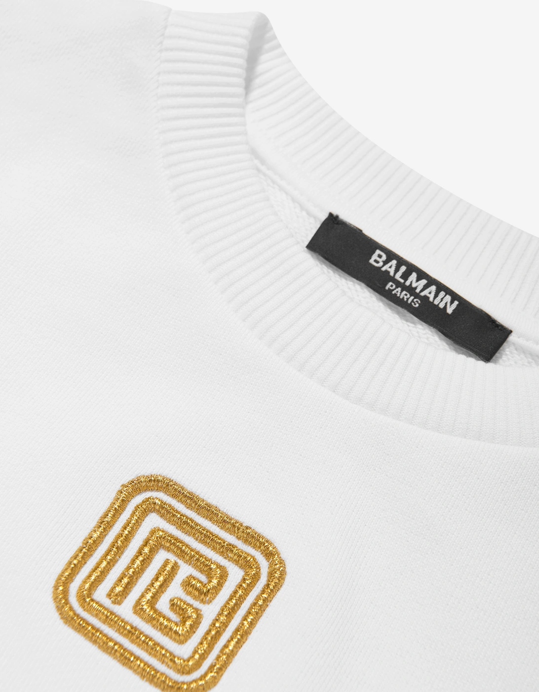 Kids Logo Sweatshirt in White