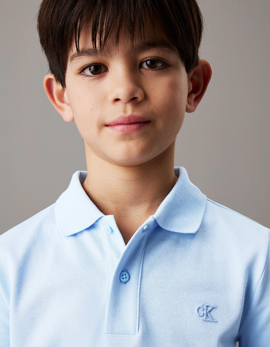 Boys Essential Polo Shirt in Blue