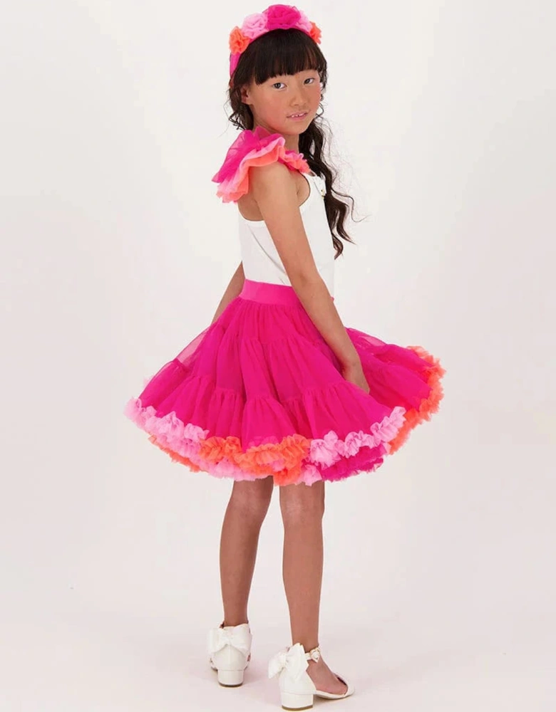 Angels Face Girls Pixie Blooming Marvellous Tutu in Pink