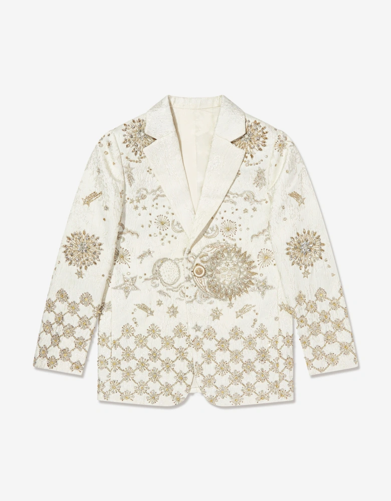 Boys Nash Suit in Ivory
