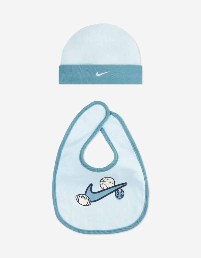 Baby Boys 3 Piece Bodysuit Set in Blue