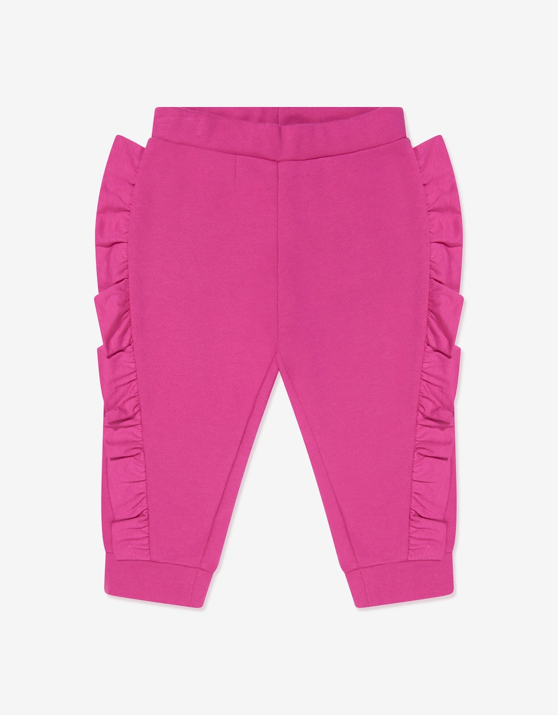 Baby Girls Ruffle Trim Sweatpants, 5 of 4