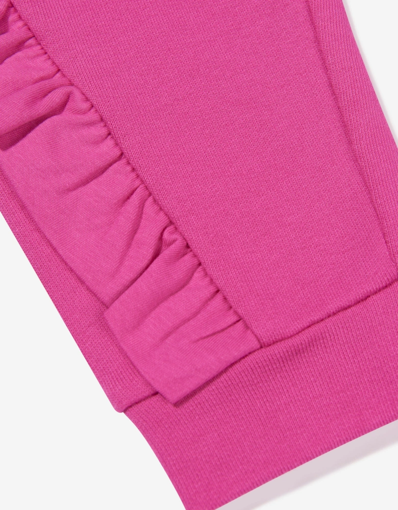 Baby Girls Ruffle Trim Sweatpants