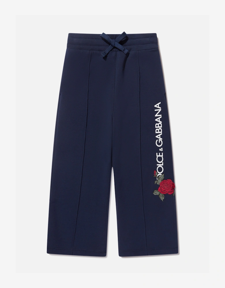 Girls Logo Joggers in Blue