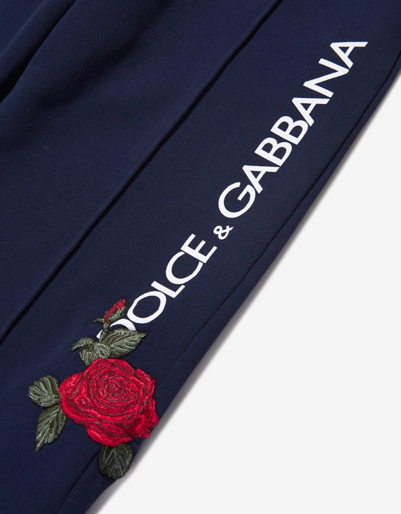 Girls Logo Joggers in Blue